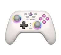 GameSir Nova Wireless Switch Pro Controller für Switch/Lite/OLED, Switch Controller mit Hall-Effekt JoySticks, RGB LED, Turbo, programmierbar, Bewegungssteuerung, Wake Up Funktion (bianco)