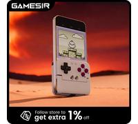GameSir Pocket Taco Controller da Gioco Mobile Verticale - Gamepad Bluetooth Retro Arcade per Android & Smartphone, Portatile, Batteria 600mAh, Personalizzazione App - Bianco