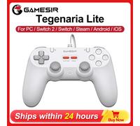 GameSir Retro Gamepad per Nintendo Switch 2/1 PC Steam iOS Android Controller Cablato Tegenaria Lite con Joystick a Effetto Hall