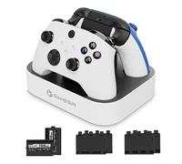 GameSir Stazione di ricarica per controller per controller Xbox One/XBOX Series X|S, doppio dock di ricarica veloce per Xbox One X|S con batteria al litio ricaricabile 2x1100mAh, indicatore LED