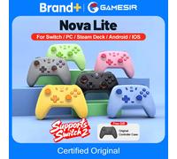 GameSir T4 Nova Lite Controller di gioco per gamepad wireless per Switch, Android, IOS, PC e giochi a vapore Effetto Hall Stick
