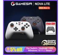 GameSir T4 Nova Lite Controller interruttore wireless Gamepad Bluetooth con effetto Hall per Nintendo Switch iPhone Android Phone PC Green
