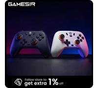 GameSir T4 Nova Lite Switch Controller Gamepad effetto Hall per Nintendo Switch iPhone Telefono cellulare Android Windows PC Steam Stellar White