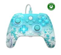 GameSir T7 Pro Controller Cablato con Motivo Floreale per Xbox Series X|S, Xbox One, PC, Levette e Grilletti ad Effetto Hall con Blocchi a 2 Fasi, 4 Motori di Vibrazione, 2 Tasti Posteriori Mappabili