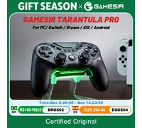 Gamepad wireless con controller GameSir Tarantula Pro Switch con 9 pulsanti mappatibili, giroscopio Tarantula Pro set