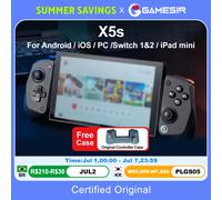 Controller di gioco mobile wireless Gamesir X5S connettività tri-modale Design leggero Vibrazione HD per Switch 2 Android IOS