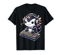 Gamesolotl Axolotl - Cuffie per PC Gamer, design anime Maglietta