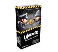 GAMESTUD - Uncover: Poliziotti vs Ladri! Gioco da tavolo - Atmosfera, Bluff e Inchiesta, ruoli segreti, da 4 a 10 giocatori, gioco di carte, famiglia e amici, a partire dai 10 anni