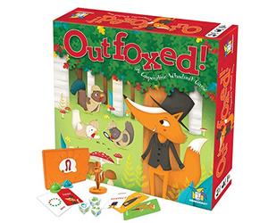Gamewright , Outfoxed! Game , Board Game , Ages 5+ , 2-4 Players , 20 Minutes Playing Time