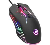 Gaming - Accessori - Mouse Ottico Usb Gaming 7200 Dpi Retroilluminazione Led Rgb