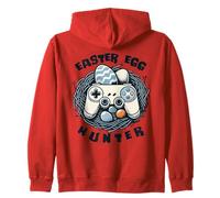 Gaming Easter Egg Hunter Controller stile retrò Felpa con Cappuccio