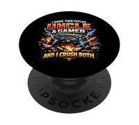 Gaming Ho Due Titoli Zio E Gamer E I Crush Entrambi PopSockets PopGrip Adesivo