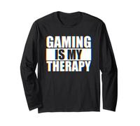 Gaming Is My Therapy Maglia a Manica
