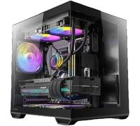 Gaming Mini PC Assemblato Panoramic Ultra 5 245K 14core 5,20Ghz - RTX 5070 12GB - SSD M.2 1TB nvme Gen4 - Ram 32GB DDR5 - ARGB - Windows 11 - WIFI + BLUETOOTH - DIssipatore a liquido 240mm NERO