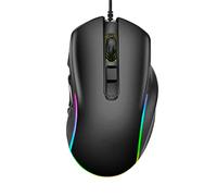 Gaming Mouse 6D Computer Wired Mouse Design Ergonomico RGB Light Mouse Ottico per PC Laptop