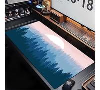 Gaming Mouse Mat 600x400x2mm,Pino Large Mouse Pad,Extended Desk Pad,Mousepad XXL with Stitched Edges Anti-Slip Rubber Base Improved precision and speed for Home Office