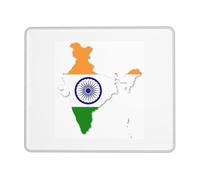 Gaming Mouse Pad Flag Map of India Tappetino per Mouse da Gioco 10x12in