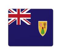 Gaming Mouse Pad Flag of Turks And Caicos Islands Confortevole Tappetino Mouse Lavabile Accessori Gaming per Gaming Computer Laptop 10X12In