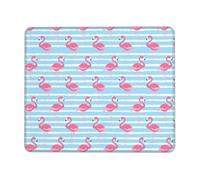 Gaming Mouse Pad Flamingo Durevole Tappetino per Mouse da Gioco Confortevole Mousepad per Sensori da Gioco Pc Gaming 10X12In