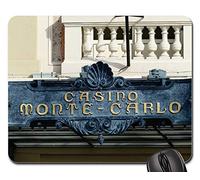 Gaming Mousepad, Game Bank Casino Monte Carlo Monaco Building Tappeto Mouse Pratica Tappetino Mouse Pad Antipolvere Tappetini Mouse per Notebook Casa 25X30Cm