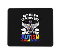 Gaming Mousepad My Hero is Now My Angel Autism Awareness Tappetino Mouse