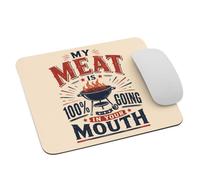 Gaming Mousepad My Meat is 100% Going in Your Mouth Funny Tappetino per
