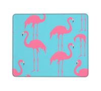 Gaming Mousepad Pink Flamingo Tappetino Mouse Computer 25x30cm | Personalizzato Tappetino per il Mouse Antisfilacciamento Tampone per Mouse PC Notebook