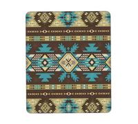 Gaming Mousepad, Southwest Native American Retro Aztec Pattern Tappetino per Mouse Antipolvere Tampone per Mouse Antisfilacciamento Tappetino Mouse Pad per Gaming Casa 25X30Cm