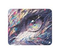 Gaming Pad, Animal Eye Abstract Art Tampone per Mouse Personalizzato Tappetino Mouse Gaming Multifunzionale Tappetino per Il Mouse da Gioco per Gaming Ufficio 25X30Cm