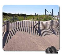 Gaming Pad, Cape cod Provincetown Dune Grass Shadows Tampone per Mouse Personalizzato Tappetini per Il Mouse da Gioco Antiscivolo Tappetini per Il Mouse per Computer Notebook 25X30Cm