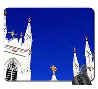 Gaming Pad, San Francisco California Church St Francis Of Assisi Tappetino Per Mouse Ergonomico Tappetini Mouse Antiscivolo Tappetino Mouse Gaming Per Computer Gaming 25X30Cm