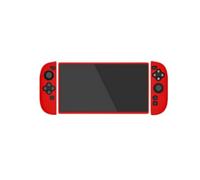 Gaming palmare Custodia in silicone per Switch 2 Console di gioco Coperchio di protezione per JCON protezione Shell (Red)