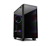CAJA PC INTER-TECH X-608 INFINITY MICRO TOWER VENTILADOR 1X120MM RGB