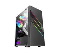 Mars Gaming Semitorre Xl Pc Tower Case With Window Nero