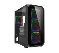 GAMING PC CASE SHARKOON AK5G RGB - Black