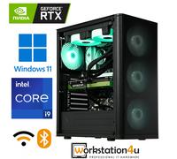 Gaming PC, Intel Core I9-11900K, 32GB Ram, 1 TB SSD, Geforce RTX 4060, W11, WLAN