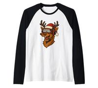 Gaming Santa Loading Xmas Vibes - Renna Natalizio Gamer Maglia con Maniche Raglan