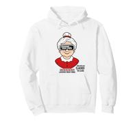 Gaming Santa Loading Xmas Vibes - Signora Claus Gamer Felpa con Cappuccio