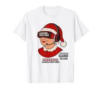 Gaming Santa Loading Xmas Vibes - Signora Claus Gamer Maglietta
