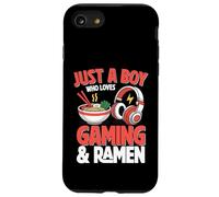 Gaming Solo Un Ragazzo Che Ama Il Gioco E Ramen Divertente Gamer Custodia per iPhone SE (2020) / 7/8