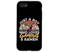 Gaming Solo Un Ragazzo Che Ama Il Gioco E Ramen Retro Gamer Custodia per iPhone SE (2020) / 7/8
