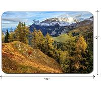 Gaming Tappetino Mouse, Autumn Scenery At The Lovely Sea Tappetino Mouse Gaming Antisfilacciamento Gaming Pad Multifunzionale Tappetini per Il Mouse da Gioco per Computer Pc 25X30Cm