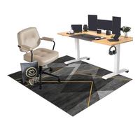 Gaming Tappeto Sedia, Tappetini per Sedie da Ufficio, Tappeto Sedia Gaming Antiscivolo, 200 x 260 cm Ufficio protettore del pavimento, Tappeto Salvapavimento Protezione Parquet e Pavimenti Duri