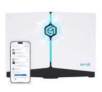 Gaming WLAN Router - come acceleratore di gioco con 3 mesi GearUP VIP Boost - WiFi 6, dual band 5GHz 2.4GHz, 2402Mbps - per PS5 Xbox Steam Deck PC - adatto per la Germania con istruzioni in tedesco