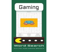 Gaming Word Search Puzzle: Gamers Word Search Puzzle Book Easy Read 50+ Puzzles with Solutions in 6x9, 110 pages. Gift for Holidays, Vacation, Travel, Free Time and Brain Training