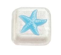 Gamings Keycaps Starfishs Drop Glues Resina Keycap Oceans Styles Retroilluminato brilla attraverso Keycap per tastiere meccaniche