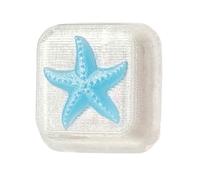 Gamings Keycaps Starfishs Drop Glues Resina Keycap Oceans Styles Retroilluminato brilla attraverso Keycap per tastiere meccaniche