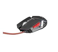 Gamium WE - Mouse da gioco in metallo Max 6400DPI con retroilluminazione a 6 colori, 7 config DPI, morbido al tatto, 8 pulsanti