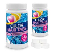 GAMIX Chlortabletten Maxi 2 kg Lenta Dissoluzione Tabs Cura Piscina Chlo