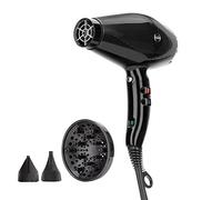 GAMM G Tronic Dual ionic 2500 Asciugacapelli Professionale Black